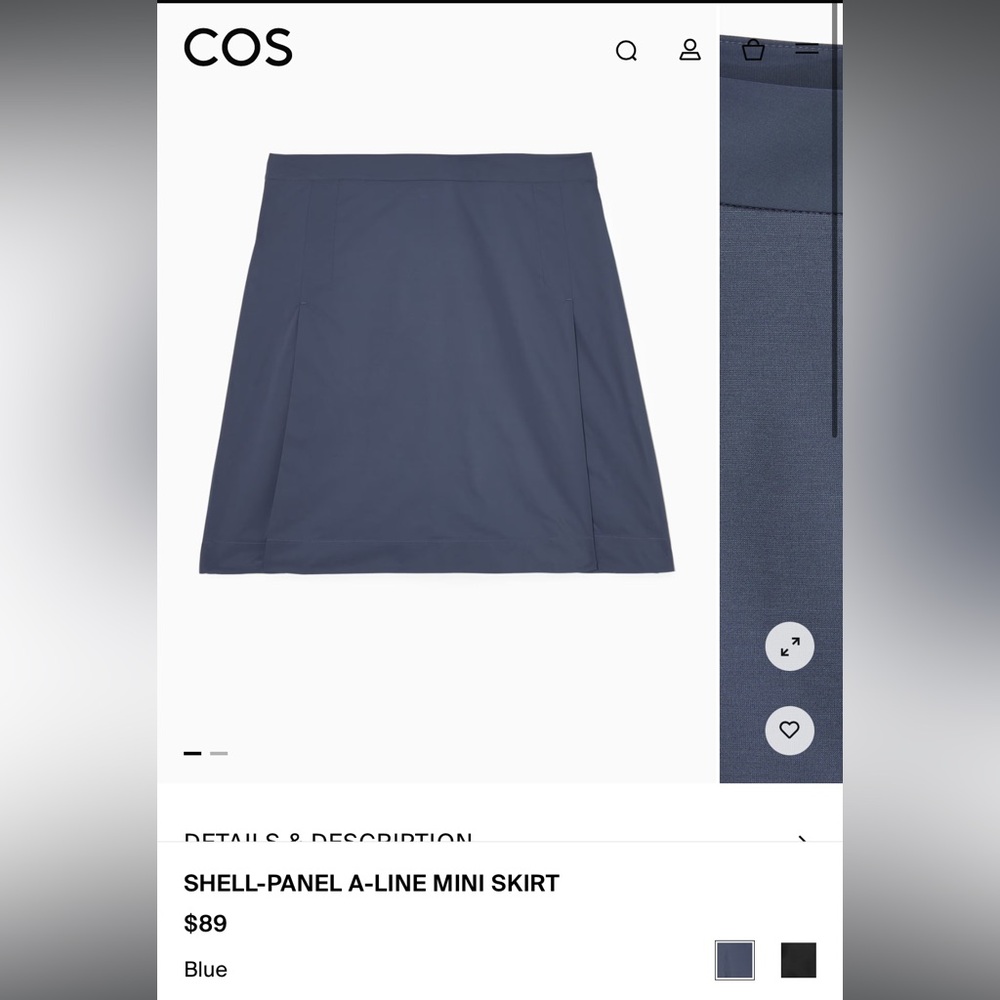 COS A-Line Skirt